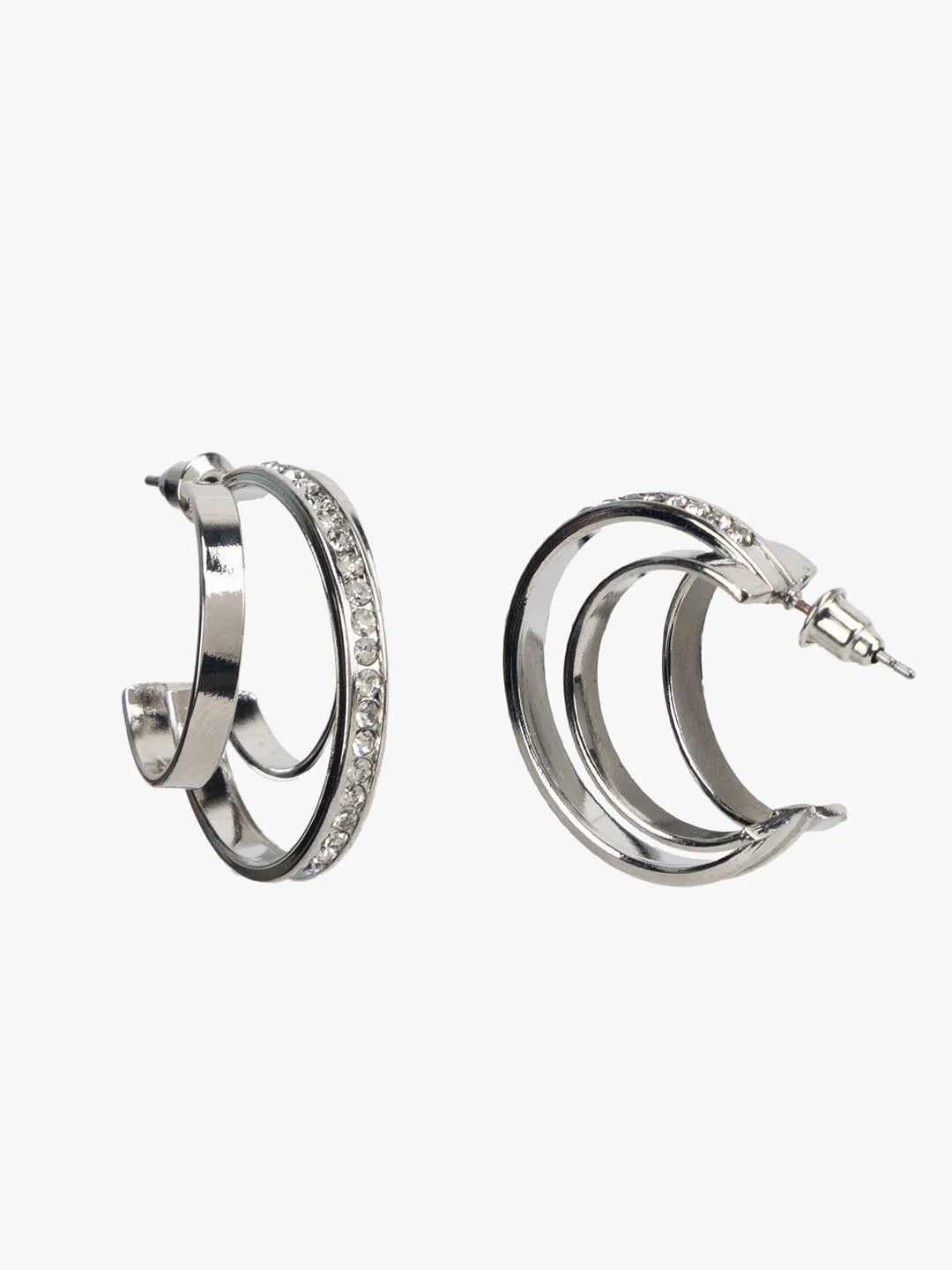 3 Layered Hoop Earrings