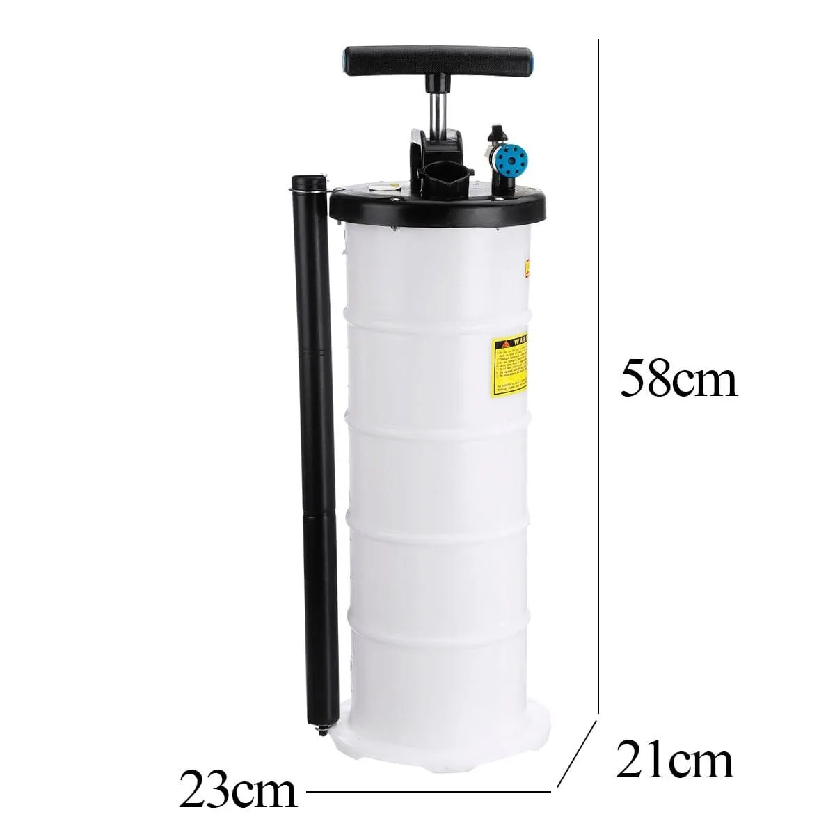 7L Manual/Pneumatic Fluid Extractor Oil Transfer Pump Engine Diesel Fuel Tank Car Truck Boat Portable Vacuum Fluid Extractor Kit