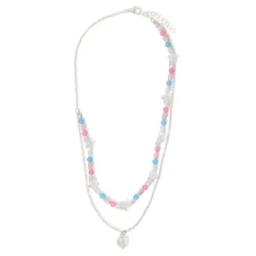 Accessorize London Girl's Layered Heart Necklace