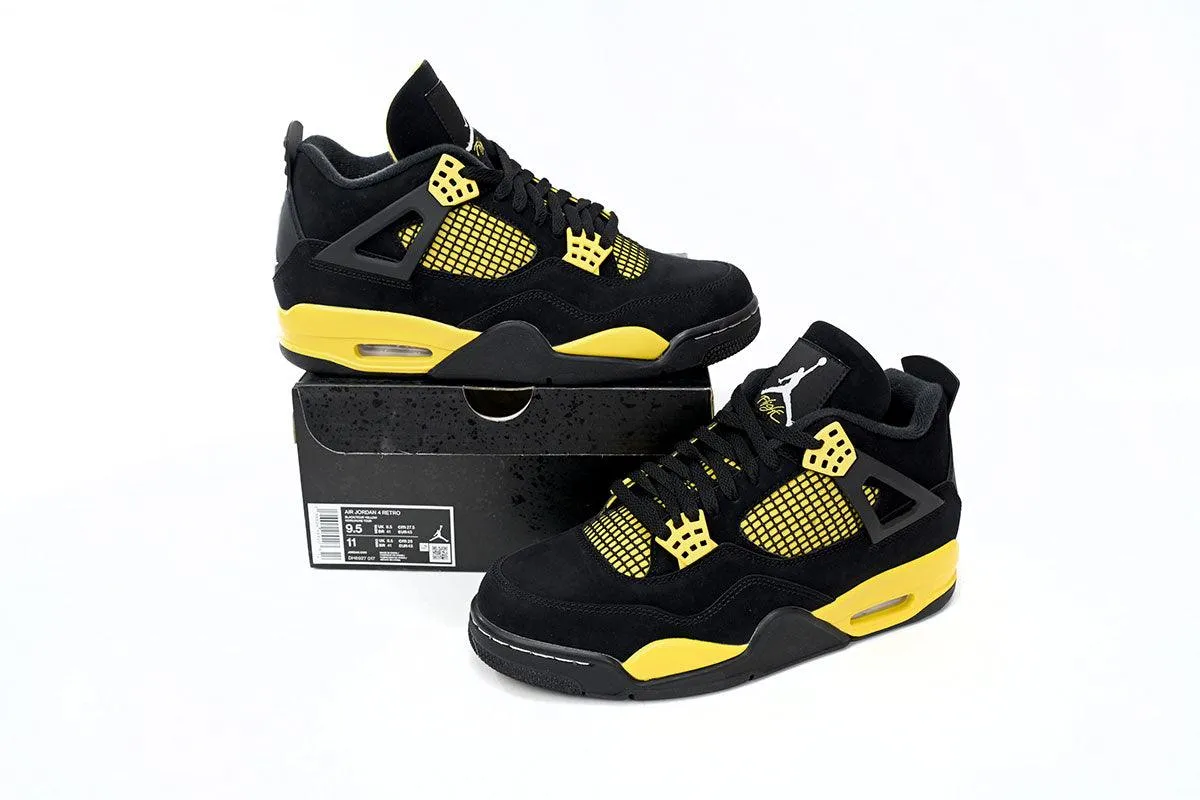 AIR JORDAN 4 RETRO " THUNDER "