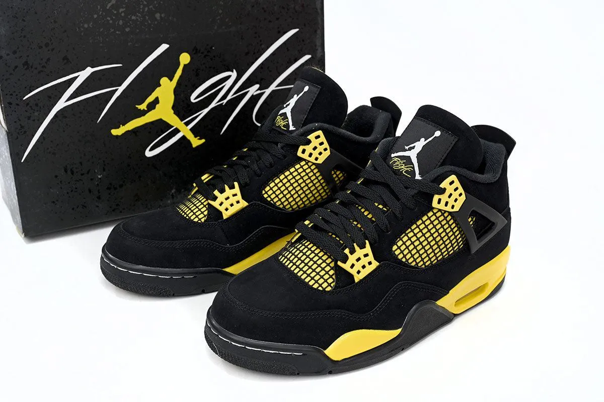 AIR JORDAN 4 RETRO " THUNDER "