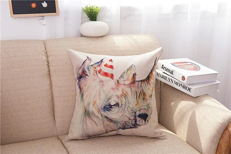 Animal Obsession Rustic Pillow Covers