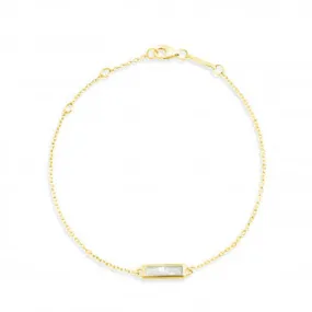 Bar Delicate Dune Bracelet - Gold