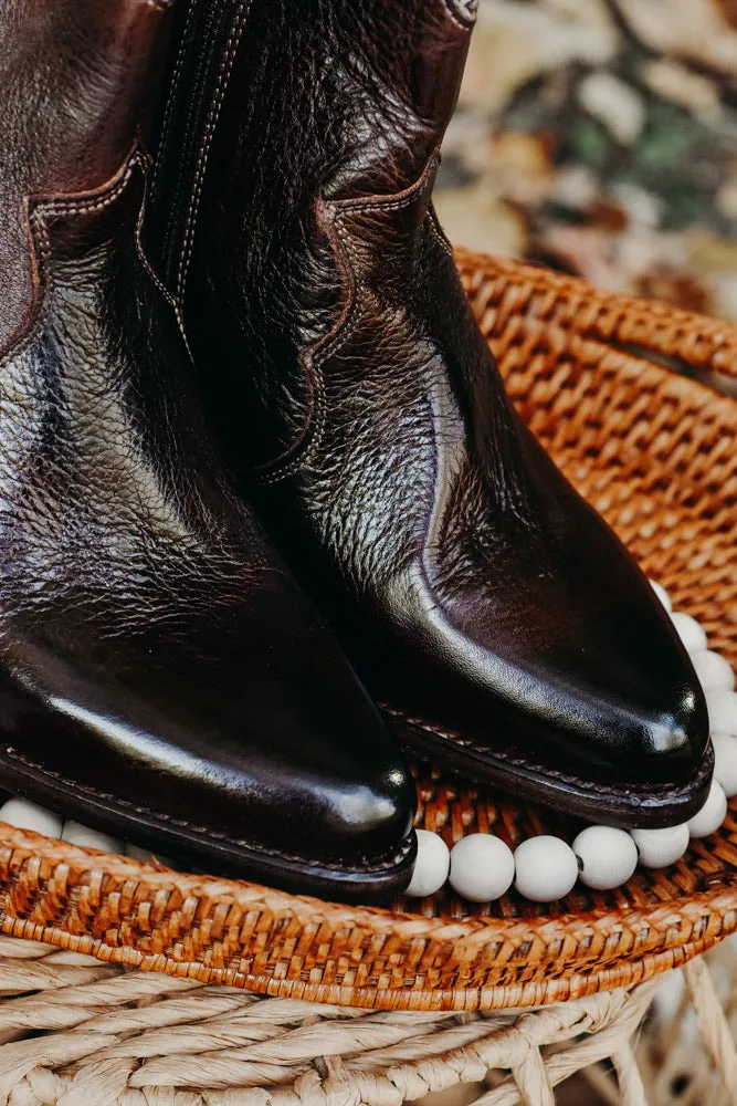 BedStu Bella Booties , Teak Rustic