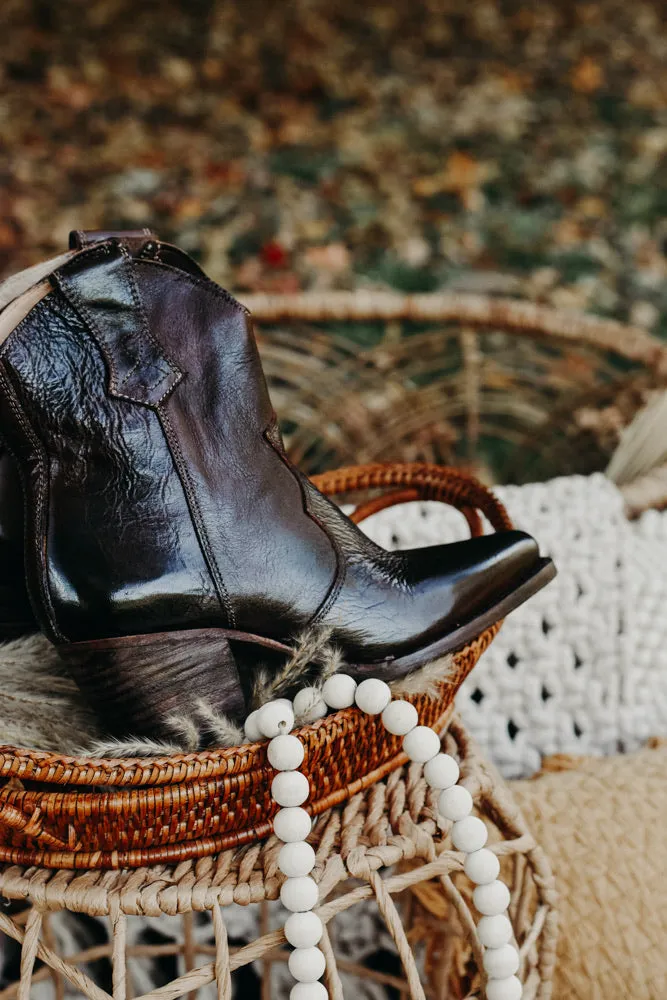 BedStu Bella Booties , Teak Rustic