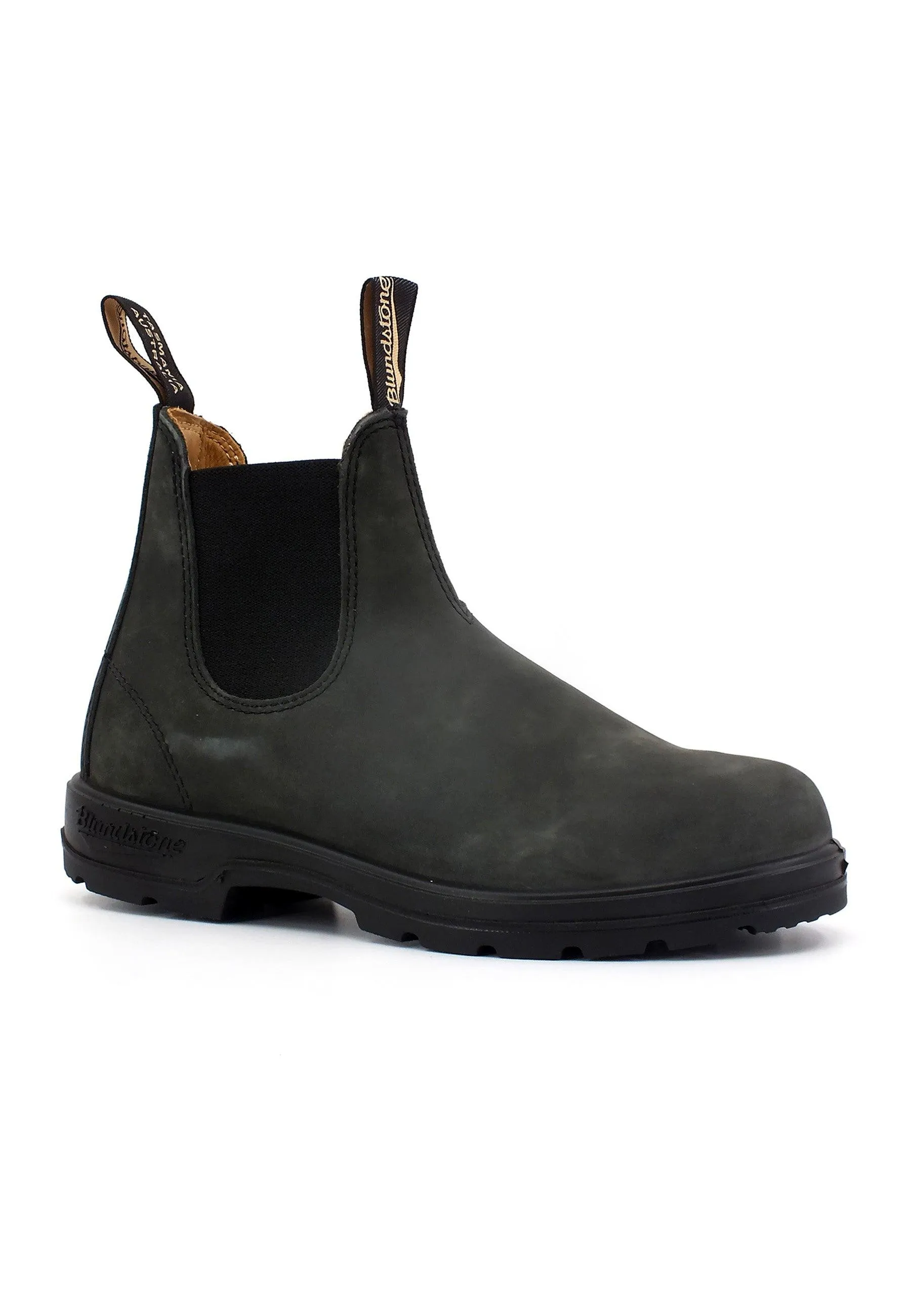 BLUNDSTONE Stivaletto Polacco Uomo Rustic Black 587U