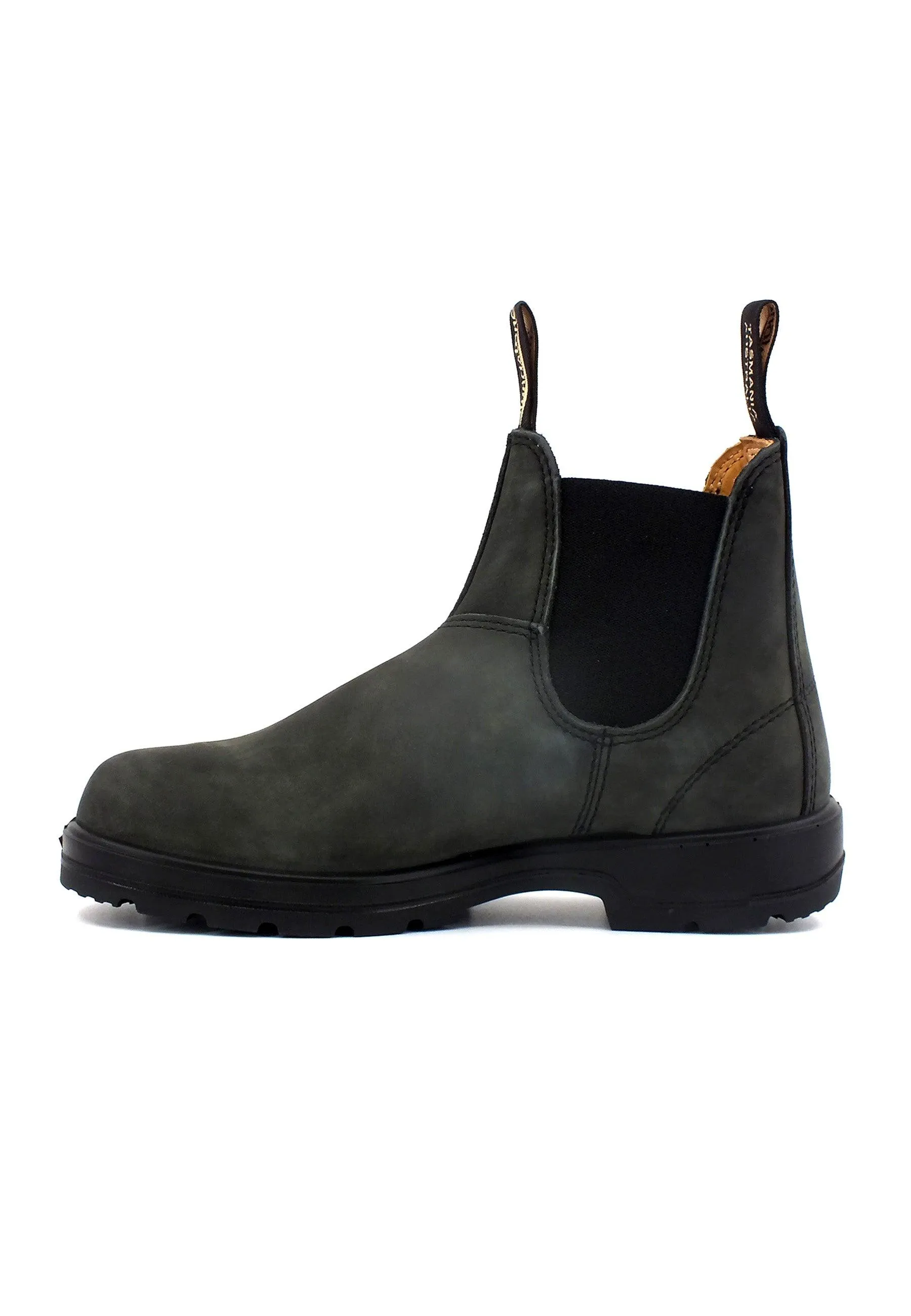 BLUNDSTONE Stivaletto Polacco Uomo Rustic Black 587U