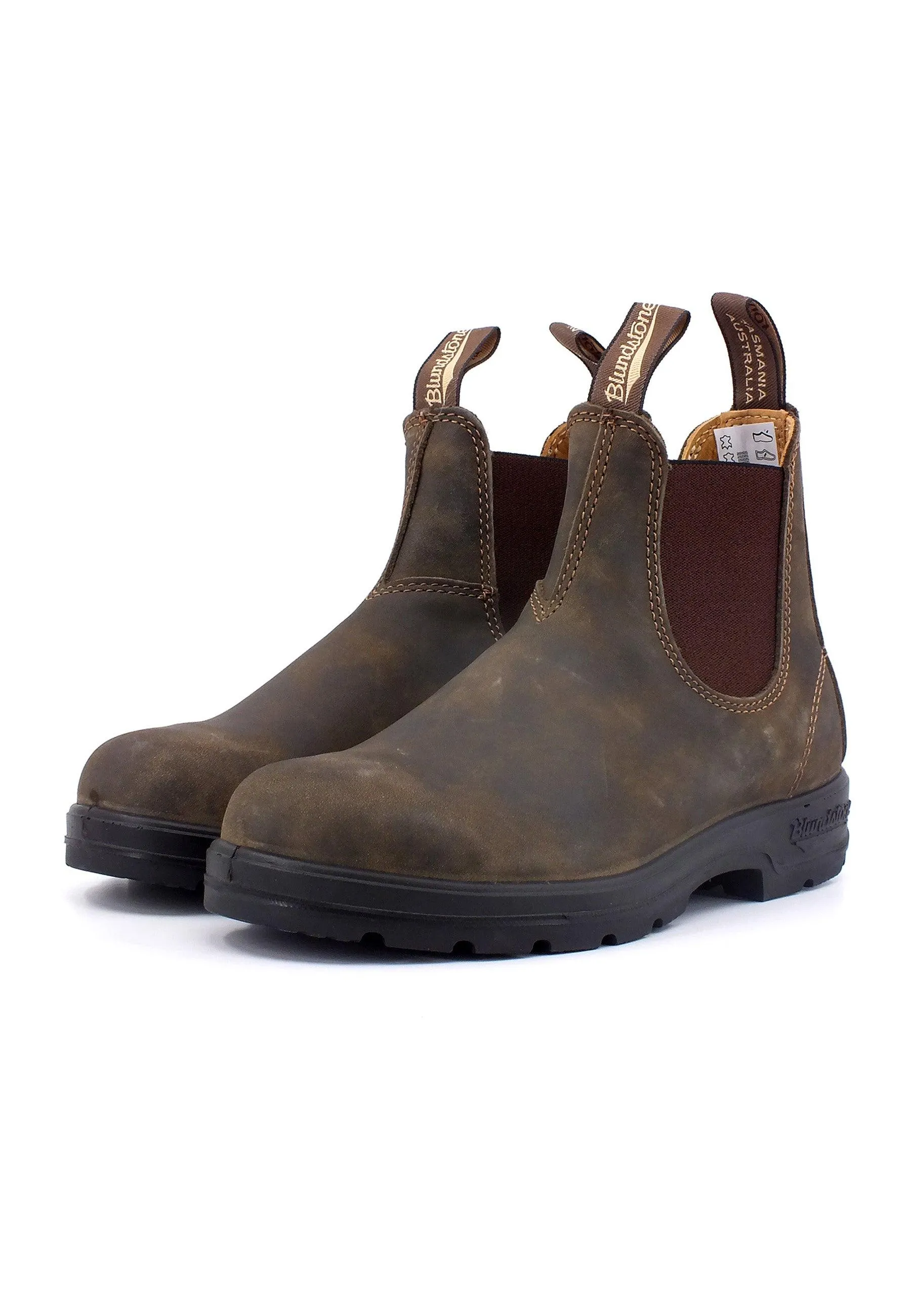 BLUNDSTONE Stivaletto Polacco Uomo Rustic Brown 585U