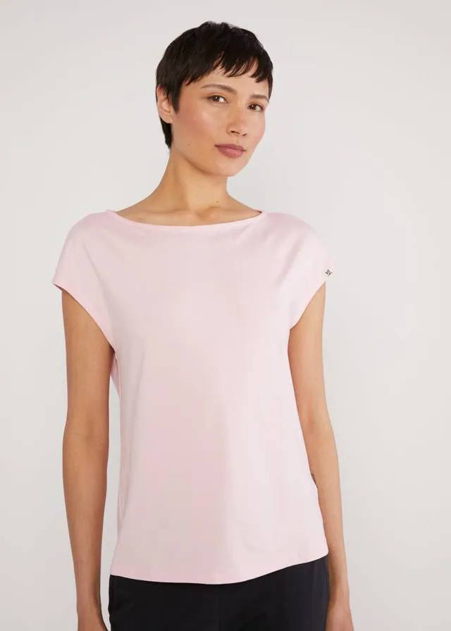 Blutsgeschwister Baby Pink Breezy Flowgirl Top