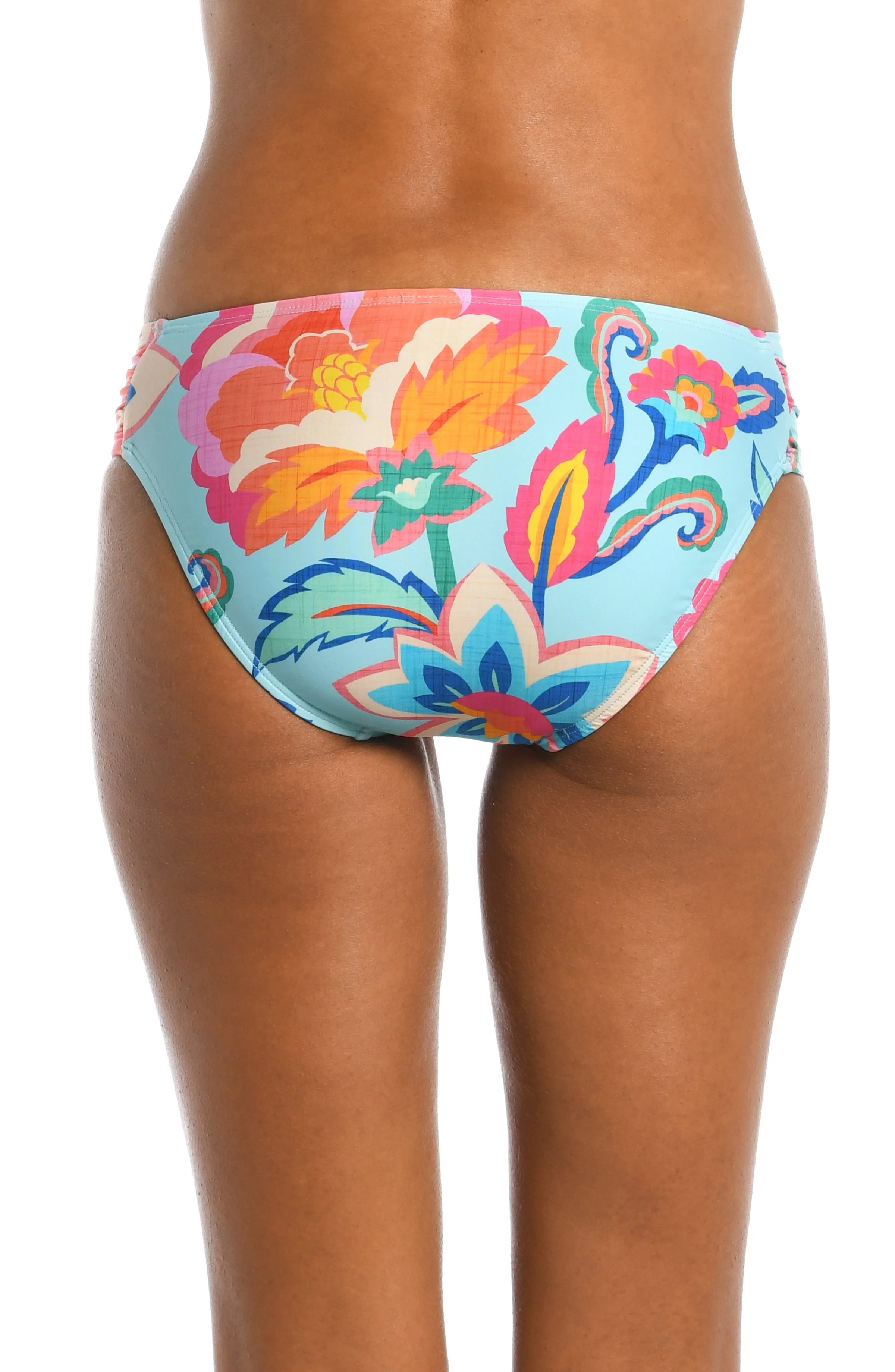 Breezy Beauty Side Shirred Hipster Bottom - FINAL SALE