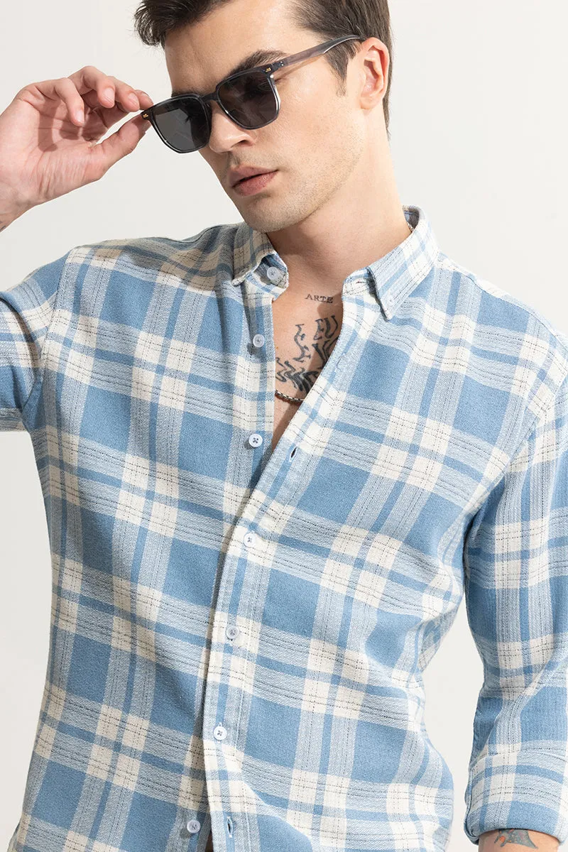 Breezy Blue Checks Shirt