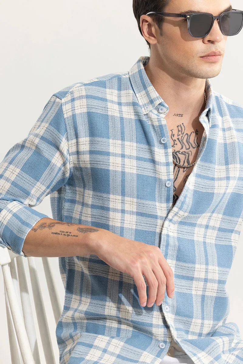 Breezy Blue Checks Shirt