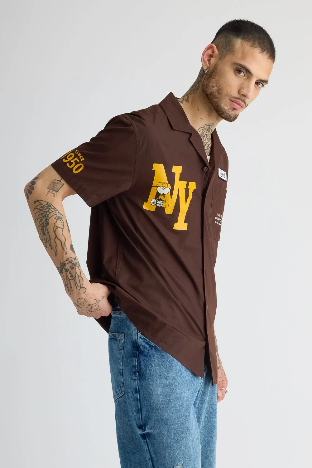 Cotton Poplin Urban Garage Shirt