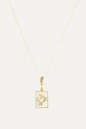 Delicate Chain   Zodiac Charm