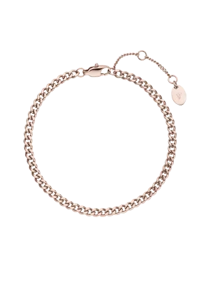 Delicate Curb Bracelet Champagne