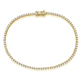 Delicate Diamond Tennis Bracelet