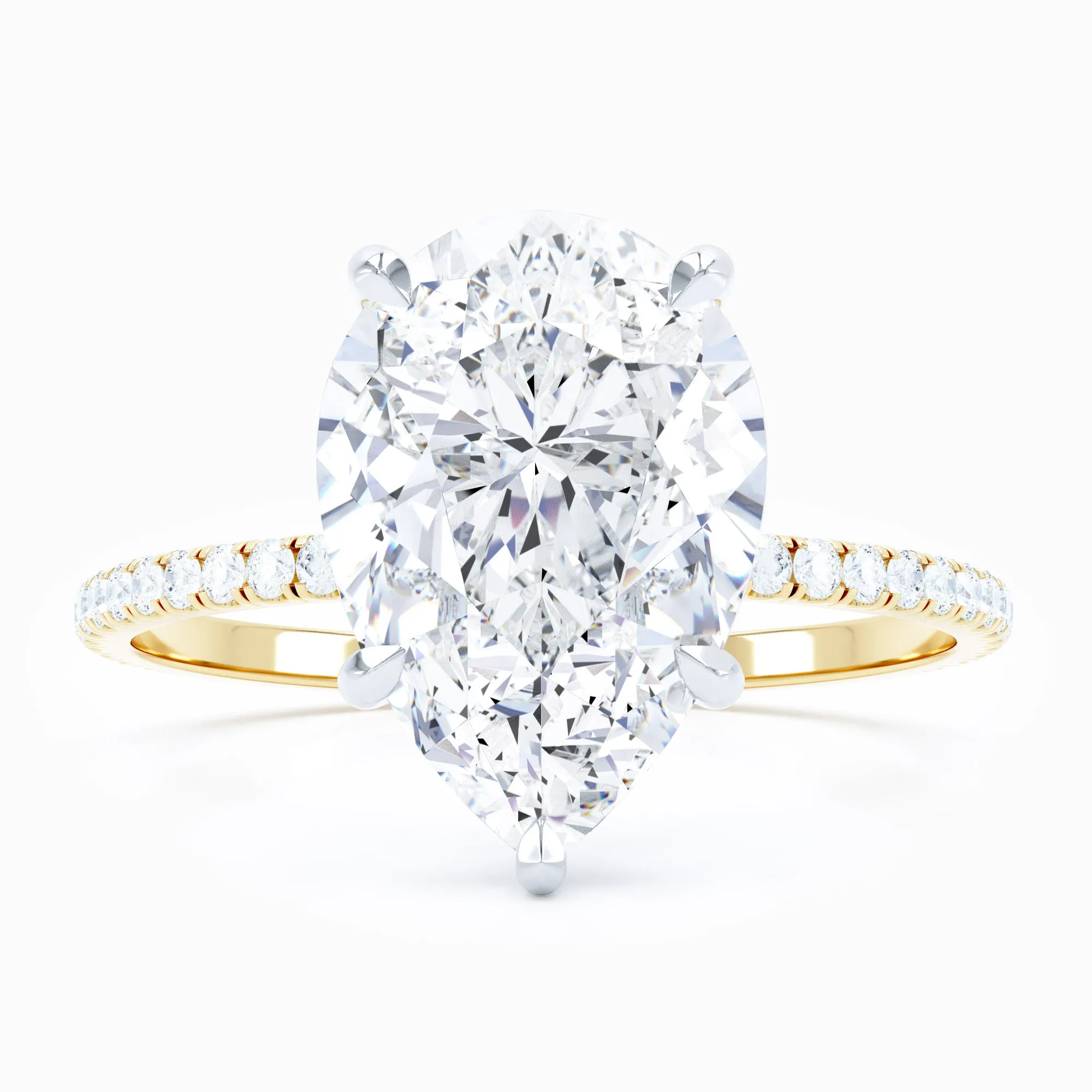 Delicate - Pear Engagement Ring