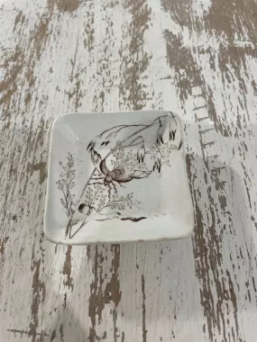 Delicate Vintage Bee Dish