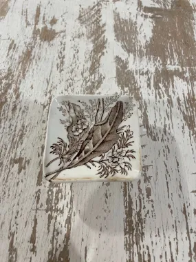 Delicate Vintage Leaf Dish