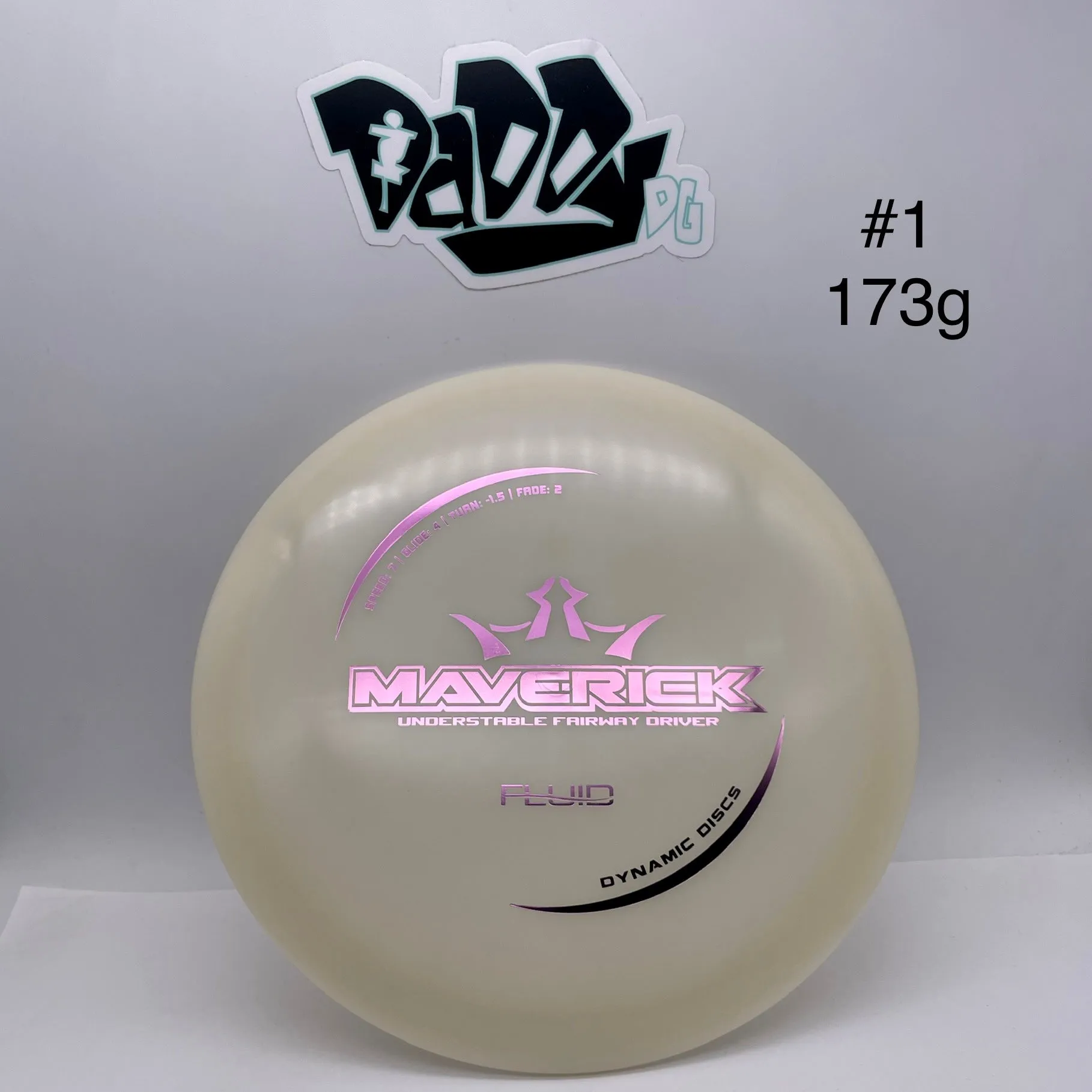 Dynamic Discs Fluid Maverick Fairway Driver