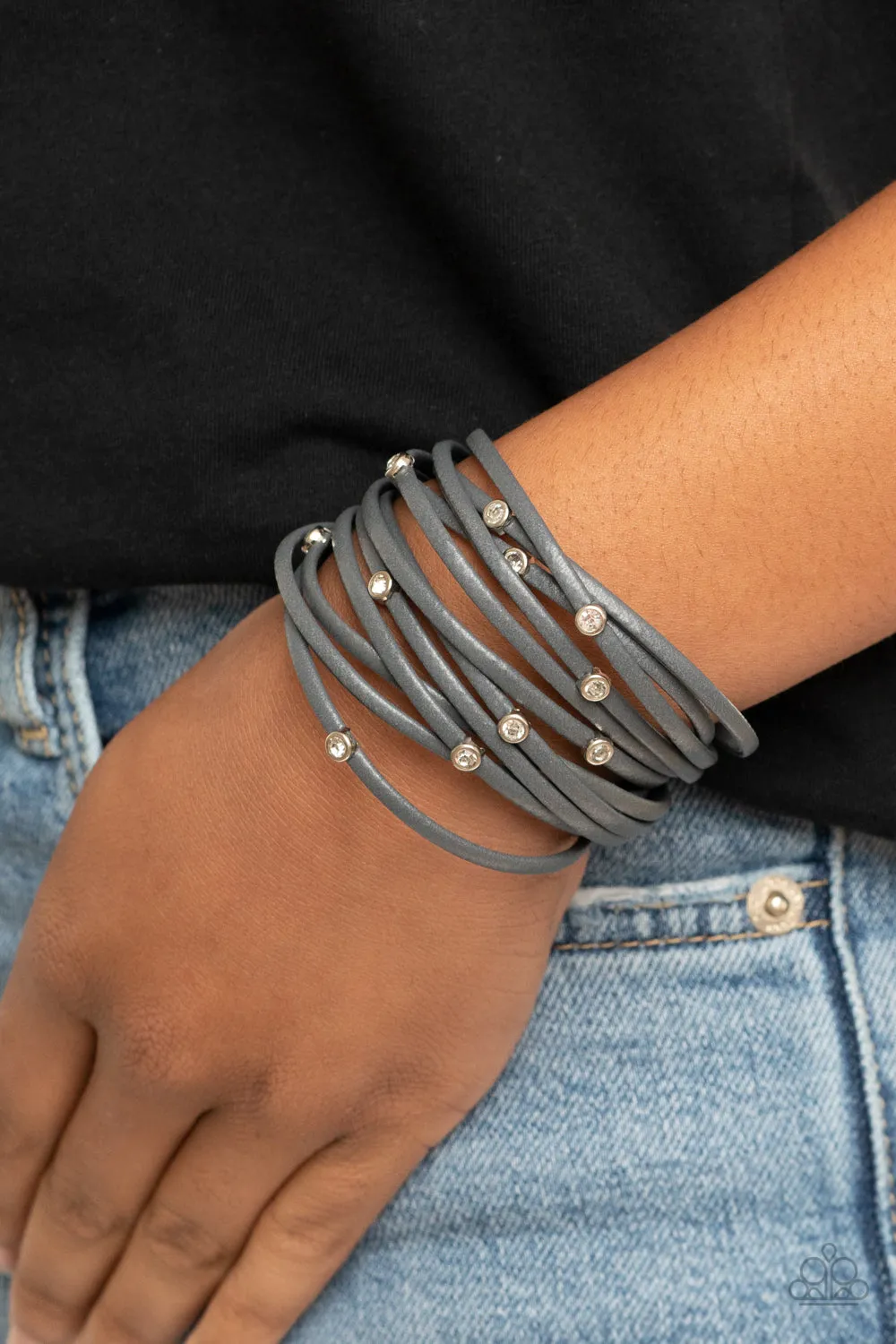 Fearlessly Layered - Silver Bracelet