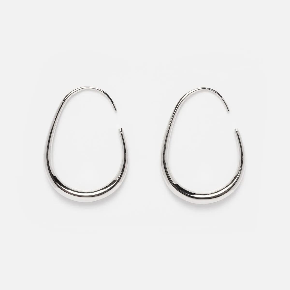 Fluid Hoop Earrings