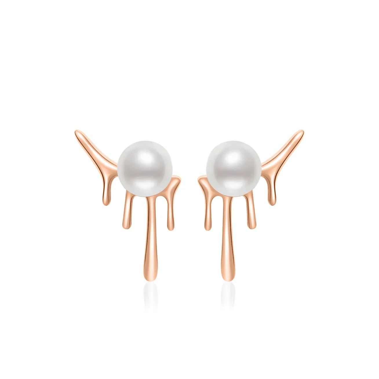 Freshwater Pearl Earrings WE00593 | FLUID