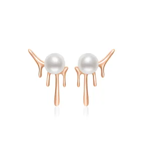 Freshwater Pearl Earrings WE00593 | FLUID