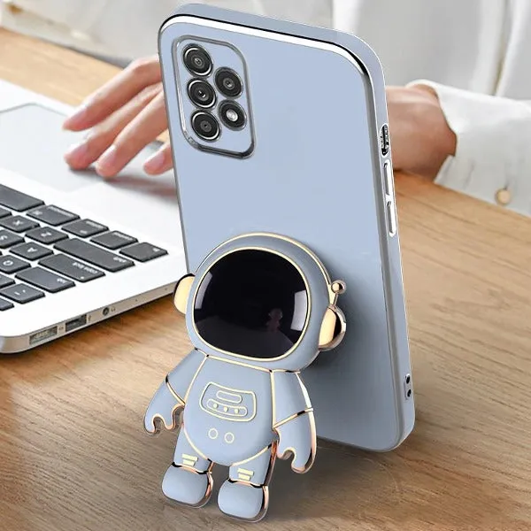 Galaxy A73 Luxurious Astronaut Bracket Case