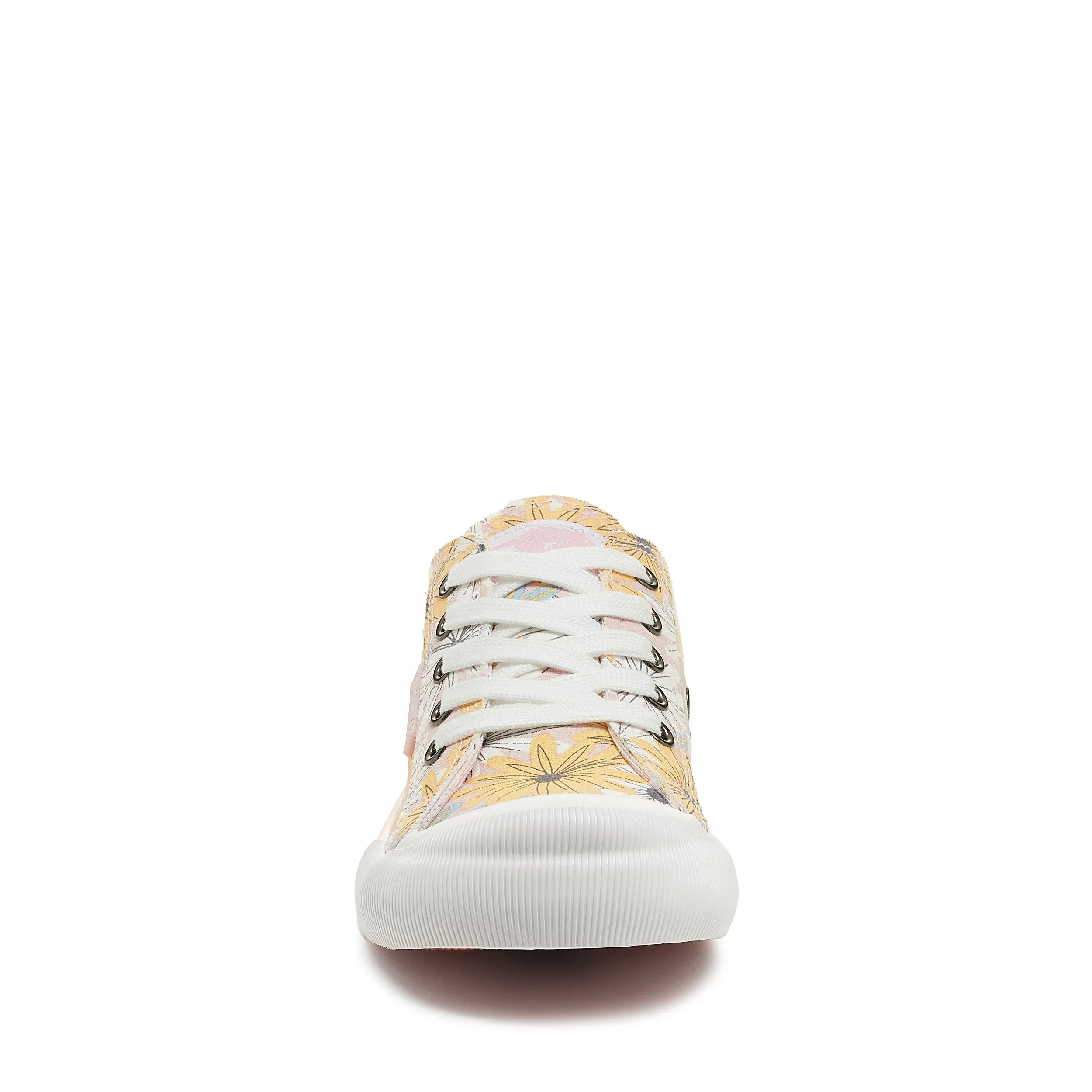 Jazzin Retro Pink Floral Trainers