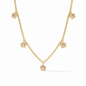 Julie Vos Laurel Delicate Charm Necklace