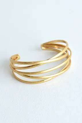 LAYERED CUFF BRACELET