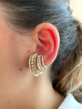 Layered earcuff