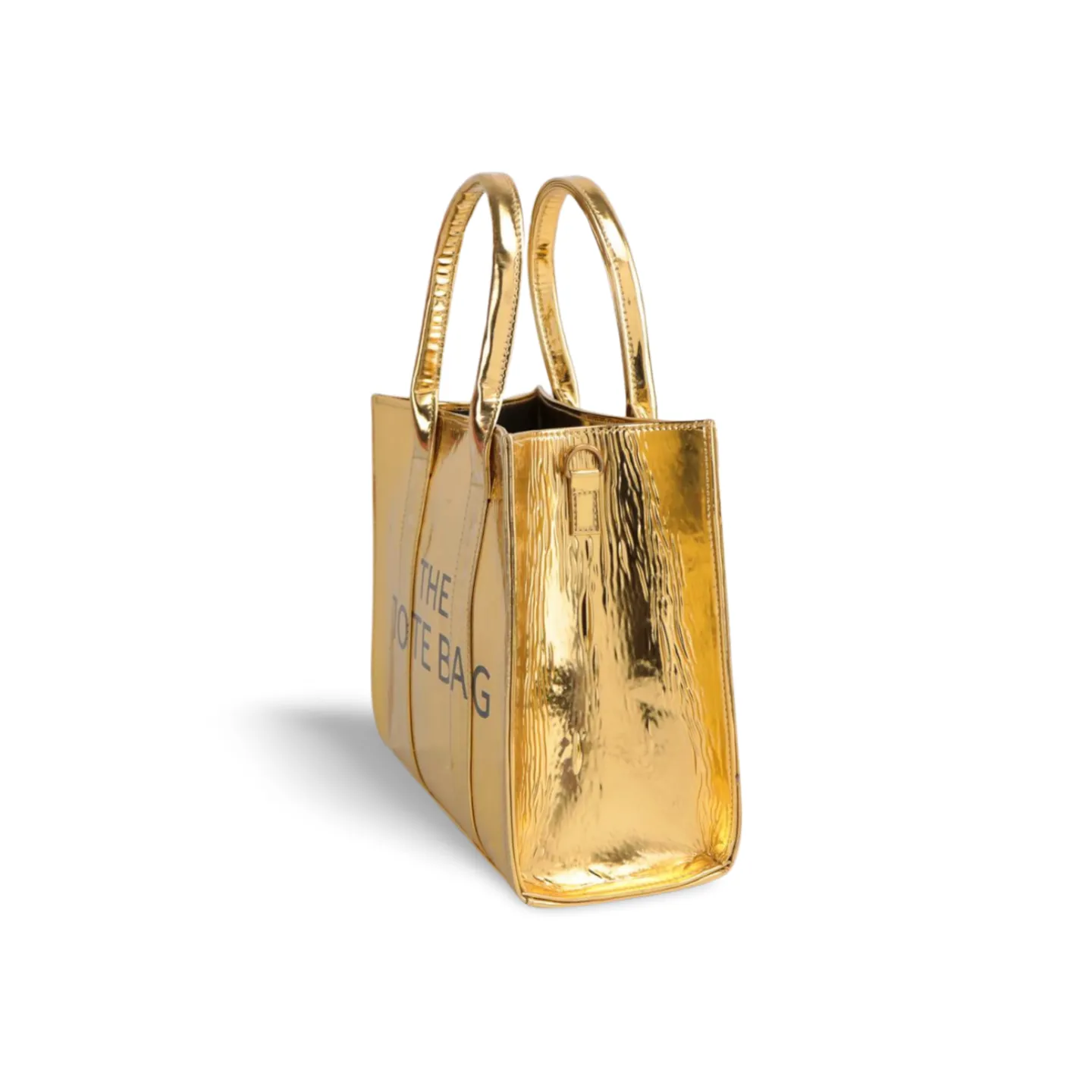 Luxurious and Eye-Catching Shiny Gold Tote Bag For Women