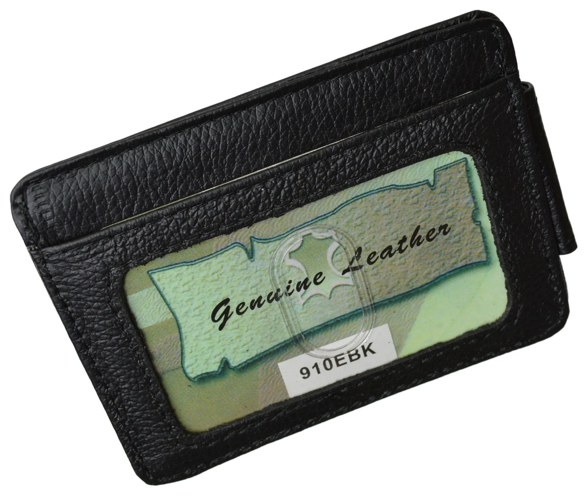 Luxurious Genuine Leather Magnetic Money Clip