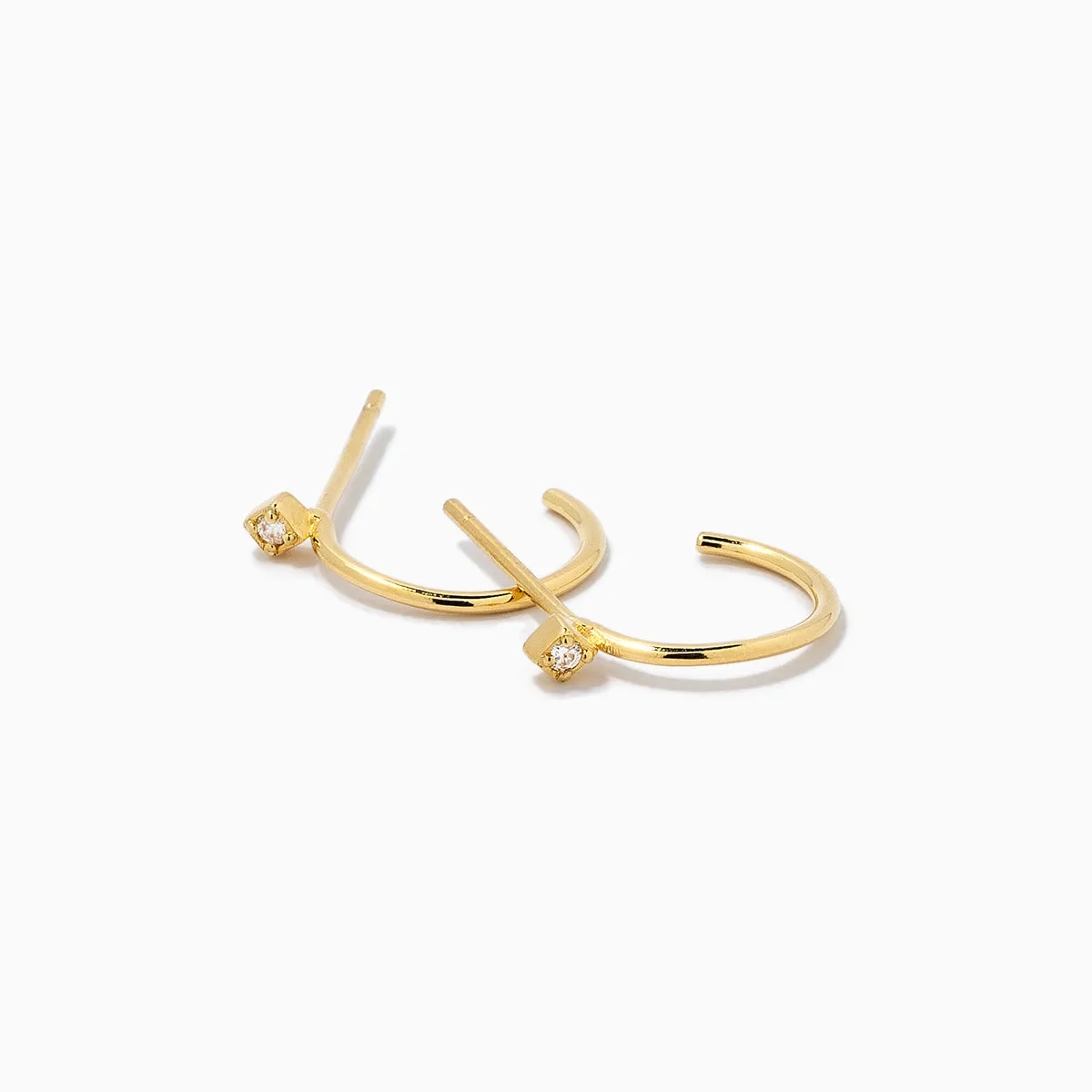 Luxurious Touch Vermeil Hoop Earrings