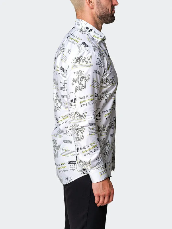 Maceoo Shirt | Fibonacci Urban White