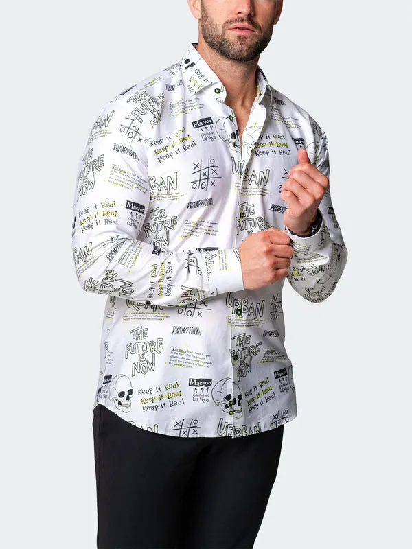 Maceoo Shirt | Fibonacci Urban White