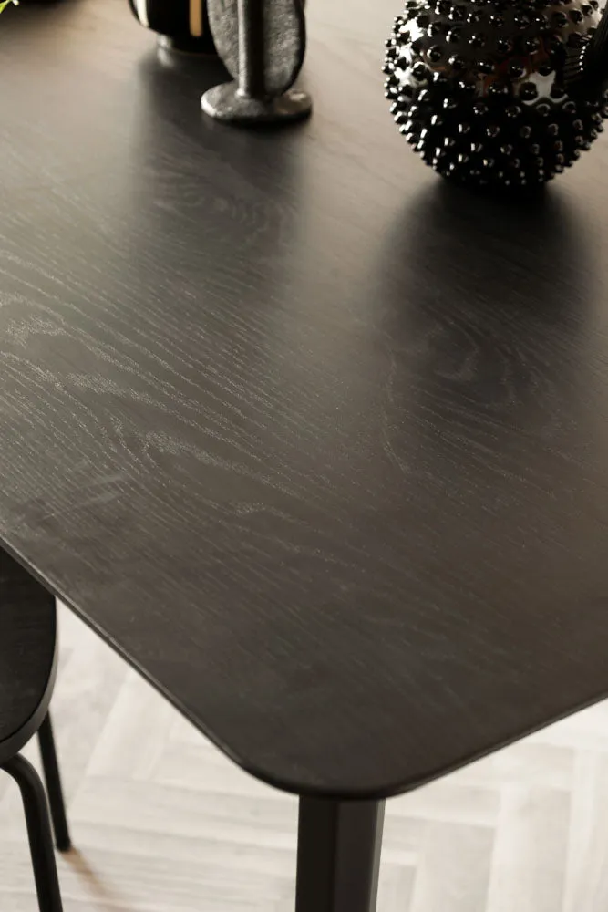 Modern Black Dining Table