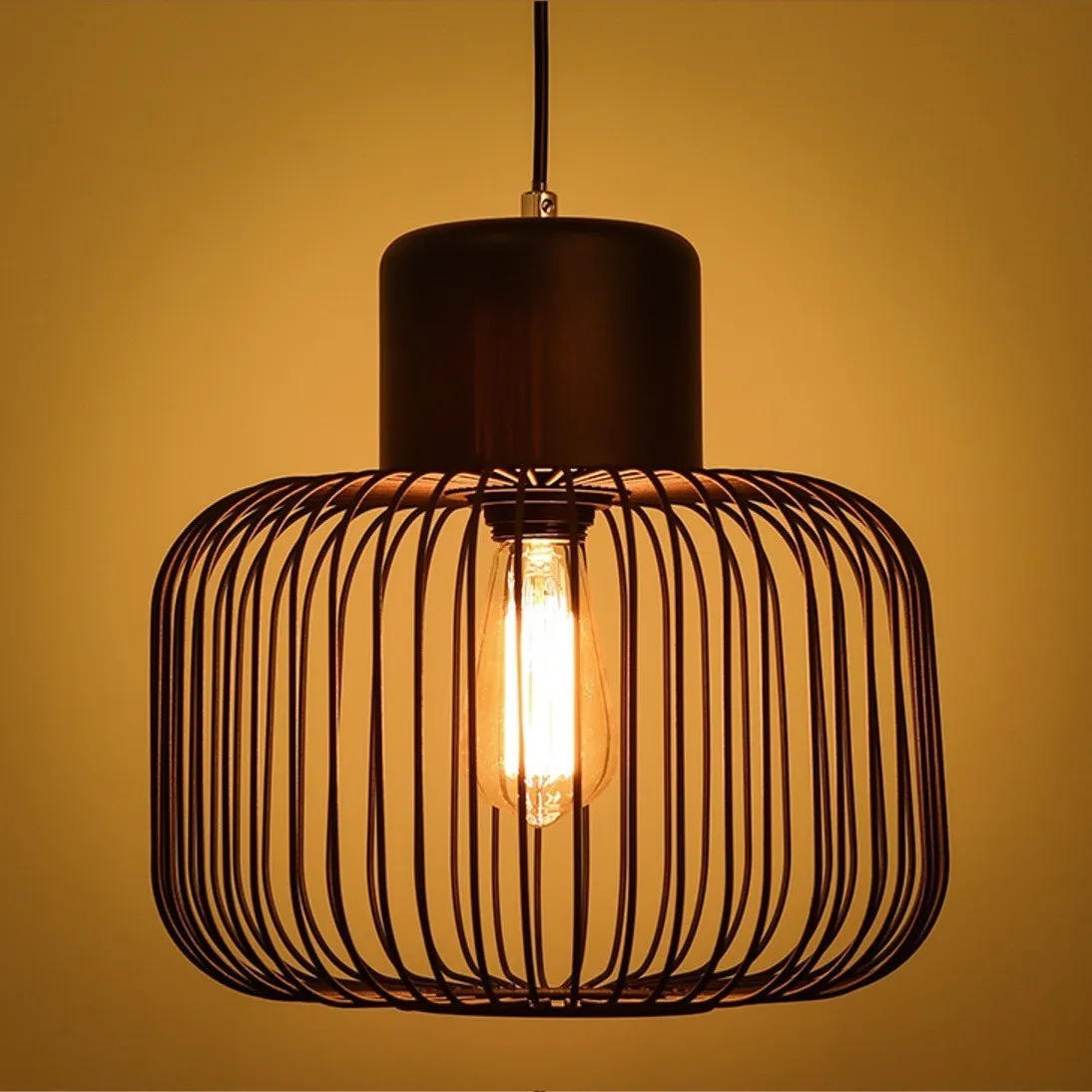 Modern Cage Pendant Light