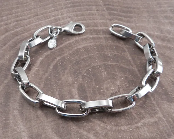 Modern Chrome Bracelet