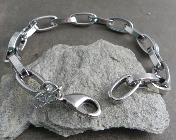 Modern Chrome Bracelet