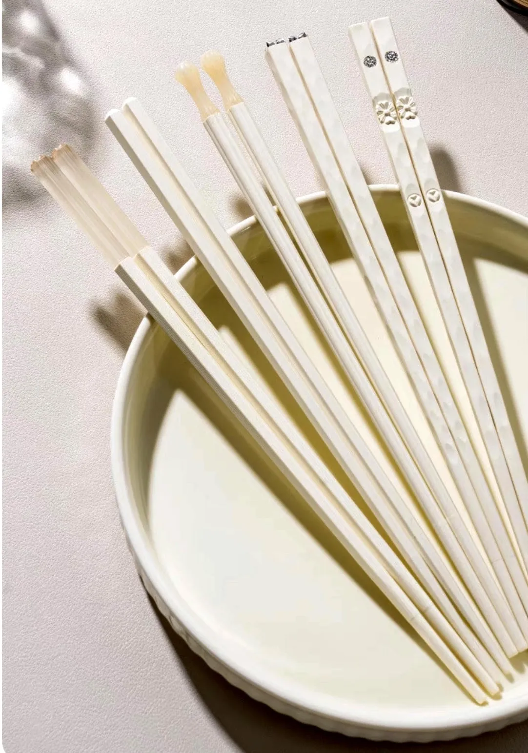 Modern Cream White Chopsticks