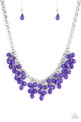 Modern Macarena - Purple Necklace