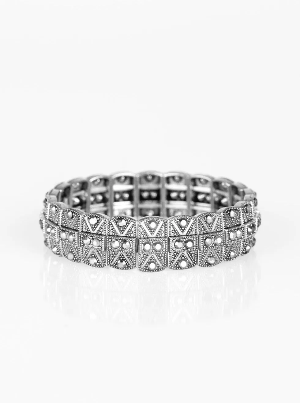 Modern Magnificence Silver Bracelet