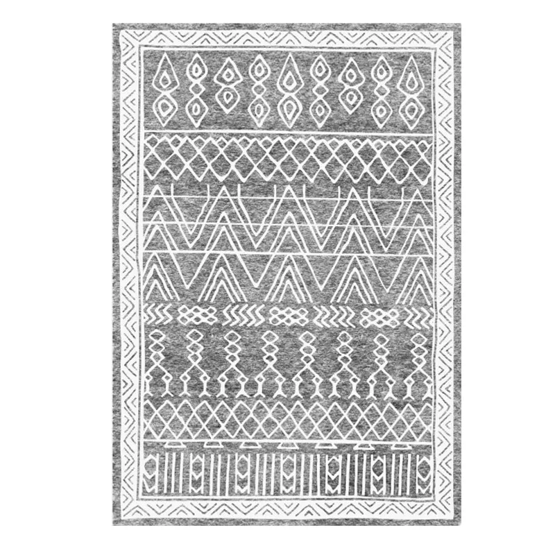 Modern Monochrome Tribal Rugs