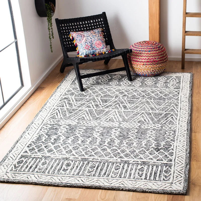 Modern Monochrome Tribal Rugs