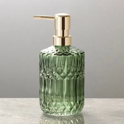 Modern Vintage Glass Soap Dispenser