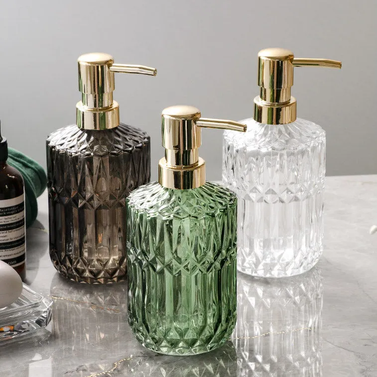 Modern Vintage Glass Soap Dispenser