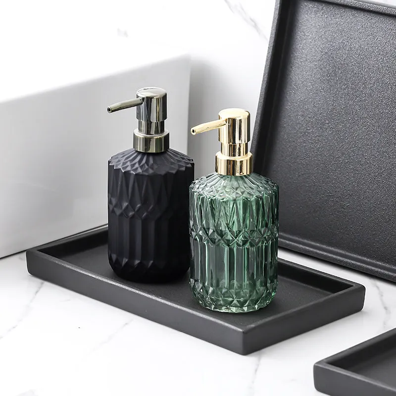 Modern Vintage Glass Soap Dispenser